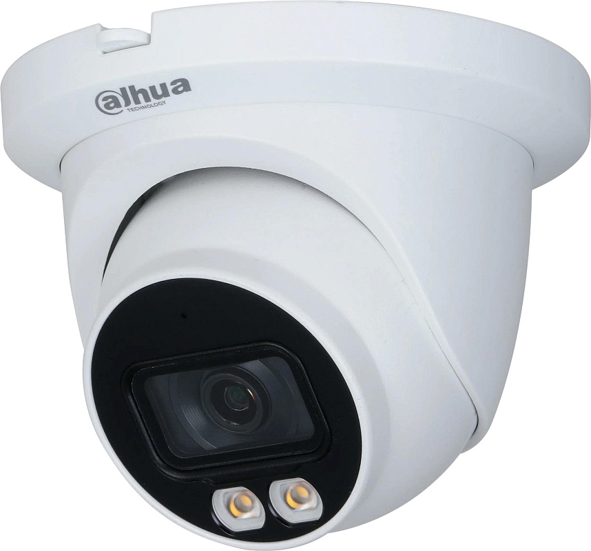 IP-камера Dahua DH-IPC-HDW3249TMP-AS-LED-0280B (2Мп; 1/2.8, купол, FC, ИИ)